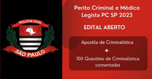 apostila criminalística para o concurso da PC SP 2023