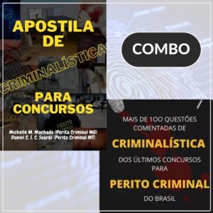 combo criminalistica para concurso pc sp 2023