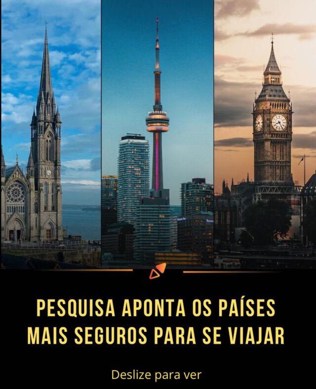 Em 2024, a classificação dos países mais seguros para viajantes da Berkshire Hathaway Travel Protection apontou o Canadá como o destino mais seguro, seguido pela Suíça e Noruega.

O Reino Unido, os Países Baixos e a Irlanda também figuram entre os seis primeiros, com o Reino Unido a melhorar significativamente em relação à sua classificação anterior. 

Estas classificações são determinadas utilizando várias fontes e métricas, incluindo inquéritos a viajantes, preocupações de segurança, tais como medidas de saúde, e a segurança de grupos sub-representados.

Você acredita que o Brasil 🇧🇷 algum dia pode figurar nessa lista?

Gostou do conteúdo? 🌎 Siga nossa página @impulsionarcarreiras

#viagens #classificação #segurança #canadá #suiça #irlanda #reinounido #noruega #destinosseguros #melhoresdestinos #viagemsegura #safetrip #travel #ranking #safety
